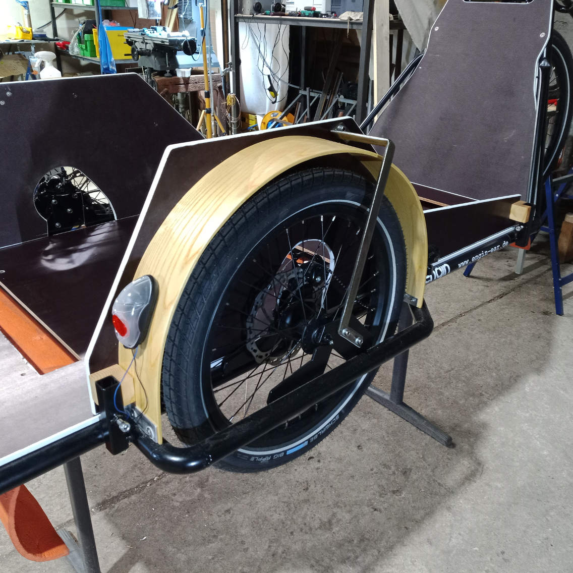 Radwechsel Schritt 1